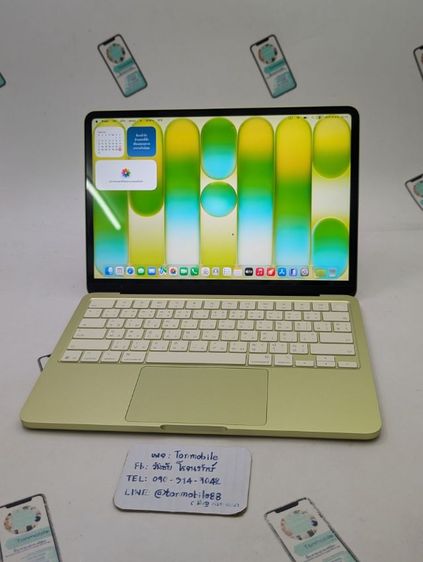 ขาย เทิร์น Macbook Neo Ram 8 Rom 512 ศูนย์ไทย รอบชาร์จ 3 รอบ สภาพใหม่เอี่ยม อุปกรณ์ครบยกกล่อง ประกันยาว 10 เดือน เพียง 18,590 บาท ครับ รูปที่ 2