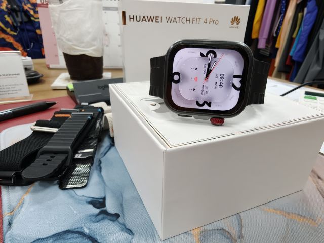 ดำ สแตนเลส Huawei watch fit 4 pro