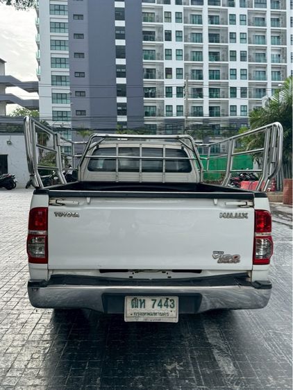 Toyota Hilux Vigo 2013 2.5 Single J Pickup ดีเซล ไม่ติดแก๊ส เกียร์ธรรมดา ขาว รูปที่ 4
