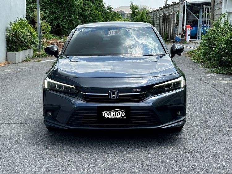 Honda Civic 2022 2.0 eHEV RS Sedan ไฮบริด ไม่ติดแก๊ส เกียร์อัตโนมัติ เทา รูปที่ 3