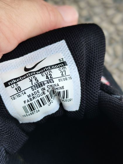 รองเท้าผ้าใบไนกี้  size  42  27 cm รูปที่ 5