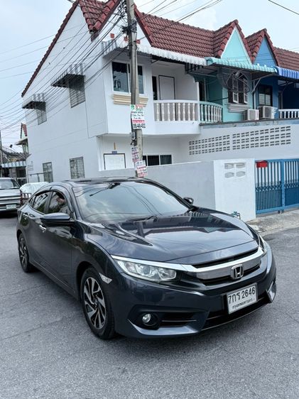 Honda Civic 2018 1.8 EL i-VTEC Sedan เบนซิน ไม่ติดแก๊ส เกียร์อัตโนมัติ น้ำเงิน รูปที่ 3