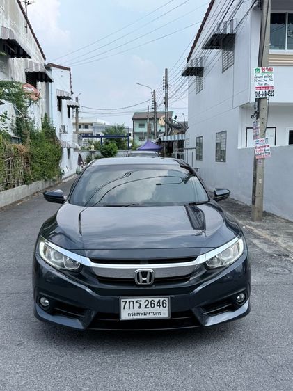 Honda Civic 2018 1.8 EL i-VTEC Sedan เบนซิน ไม่ติดแก๊ส เกียร์อัตโนมัติ น้ำเงิน