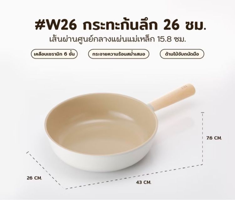 กระทะ fika รูปที่ 2