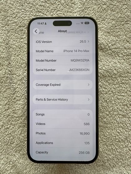 iPhone14ProMax256GB รูปที่ 2
