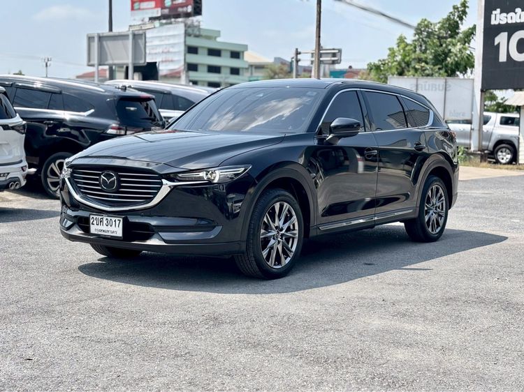 Mazda CX-8 2022 2.5 SP Exclusive Utility-car เบนซิน ไม่ติดแก๊ส เกียร์อัตโนมัติ ดำ รูปที่ 3
