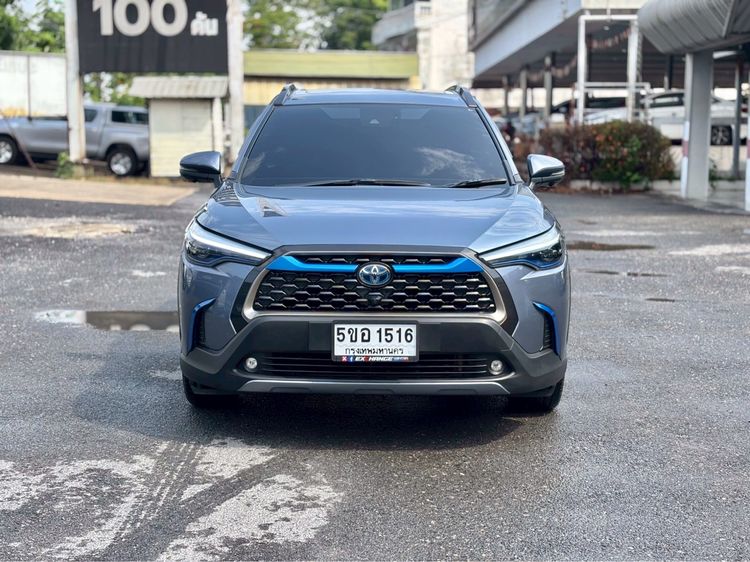 Toyota Corolla Cross 2020 1.8 Hybrid Premium Safety Utility-car ไฮบริด ไม่ติดแก๊ส เกียร์อัตโนมัติ เทา รูปที่ 2