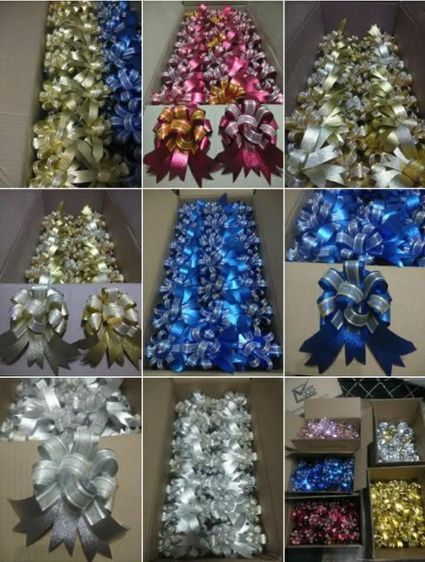 โบว์ติดของขวัญ 15บาท รูปที่ 8