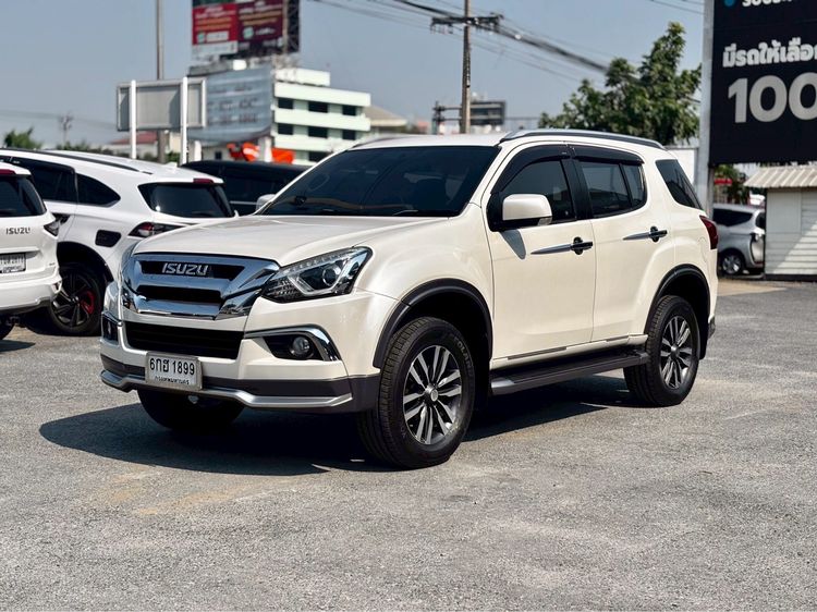Isuzu MU-X 2018 1.9 The Iconic Utility-car ดีเซล ไม่ติดแก๊ส เกียร์อัตโนมัติ ขาว รูปที่ 3