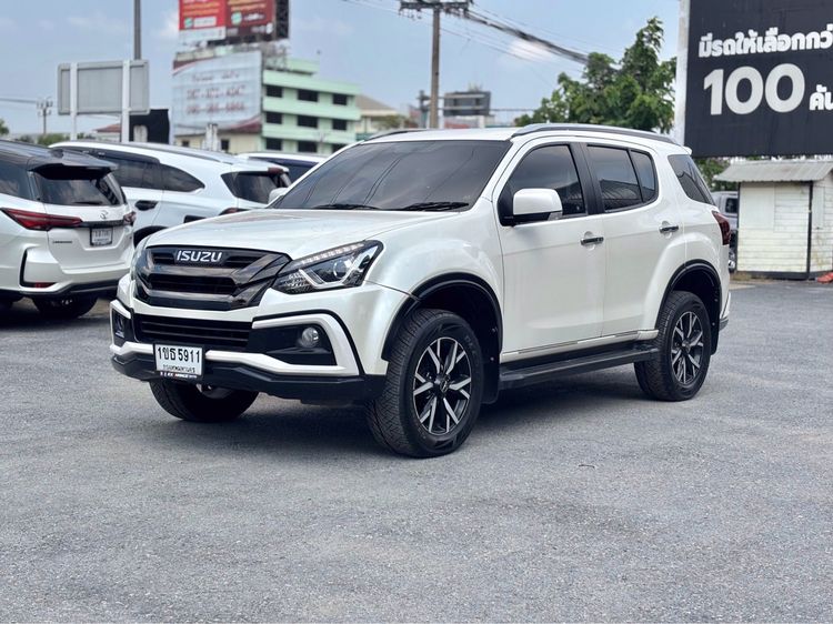 Isuzu MU-X 2020 3.0 The Onyx Utility-car ดีเซล ไม่ติดแก๊ส เกียร์อัตโนมัติ ขาว รูปที่ 3
