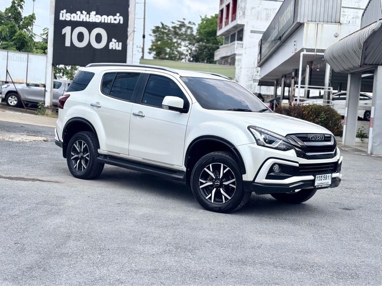 Isuzu MU-X 2020 3.0 The Onyx Utility-car ดีเซล ไม่ติดแก๊ส เกียร์อัตโนมัติ ขาว