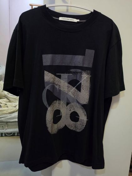 เสื้อยืดCalvin Klein Jeans รุ่นVarsity 1978 สีดำสภาพใหม่
