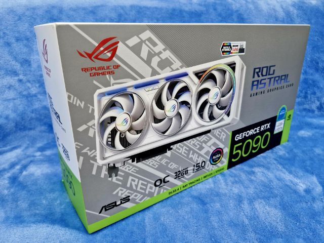 ASUS ROG ASTRAL GEFORCE RTX 5090 WHITE 32GB OC EDITION 