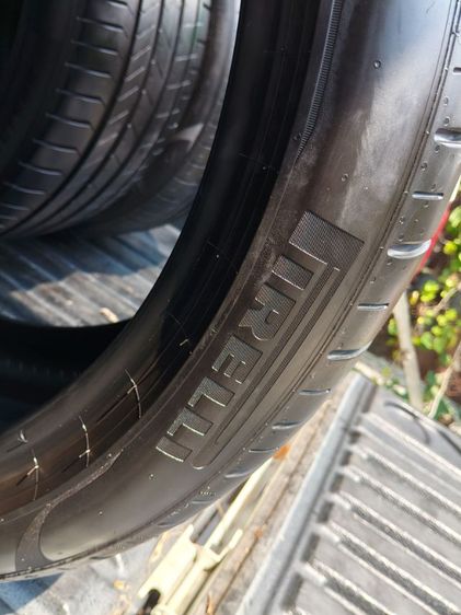 ยาง PIRELLI  P ZEROล้อหน้าขนาด 255 40 20 ล้อหลังขนาด 285 35 20ยางติดรถBENZ S580 W223 มาตอนป้ายแดงใช้งานไป 12,000 KM. สภาพใหม่ดอกเต็มไม่เคยปะ รูปที่ 7