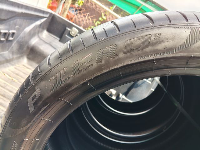 ยาง PIRELLI  P ZEROล้อหน้าขนาด 255 40 20 ล้อหลังขนาด 285 35 20ยางติดรถBENZ S580 W223 มาตอนป้ายแดงใช้งานไป 12,000 KM. สภาพใหม่ดอกเต็มไม่เคยปะ รูปที่ 3
