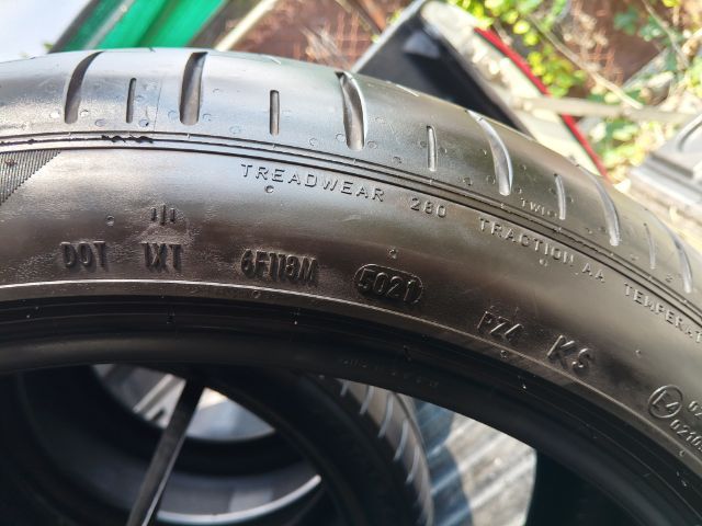 ยาง PIRELLI  P ZEROล้อหน้าขนาด 255 40 20 ล้อหลังขนาด 285 35 20ยางติดรถBENZ S580 W223 มาตอนป้ายแดงใช้งานไป 12,000 KM. สภาพใหม่ดอกเต็มไม่เคยปะ รูปที่ 6