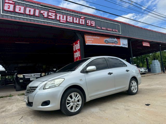 Toyota Vios 2010 1.5 E Sedan เบนซิน ไม่ติดแก๊ส เกียร์อัตโนมัติ เทา รูปที่ 3