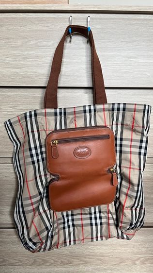 หญิง น้ำตาล ถุงผ้า burberry