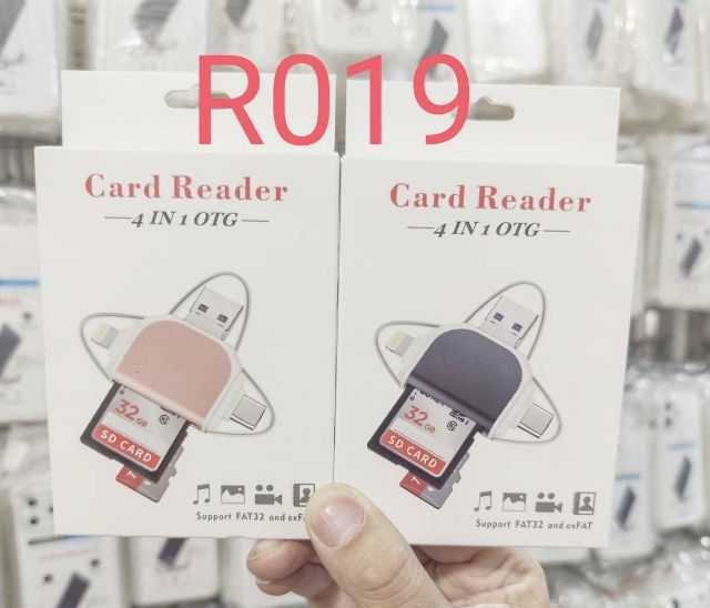 R019 Card Reader 4in1 OTG.
