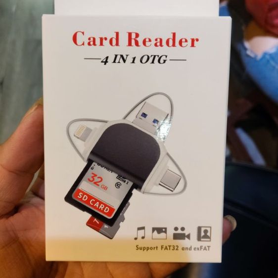 R019 Card Reader 4in1 OTG. รูปที่ 2