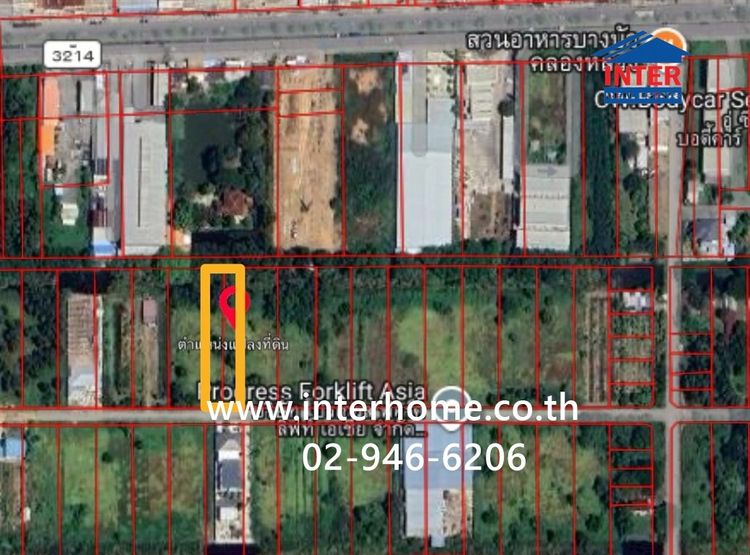 ที่ดินเปล่า 1 ไร่ 216 ตร.ว. หมู่บ้านเวิลด์คลับแลนด์ ใกล้โลตัส คลองหลวง ใกล้วัดพระธรรมกาย ถนนกาญจนาภิเษก ถนนคลองหลวง คลองหลวง ปทุมธานี รูปที่ 2