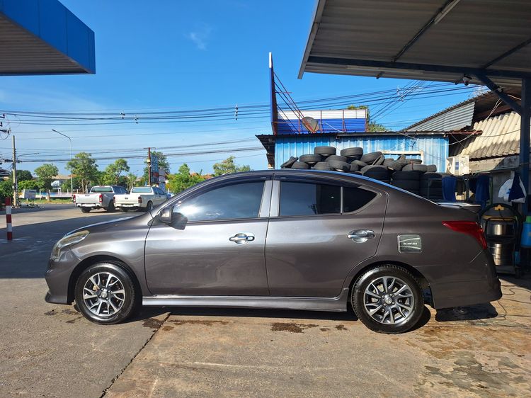 Nissan Almera 2018 1.2 E Sportech Sedan เบนซิน เกียร์อัตโนมัติ เทา รูปที่ 4