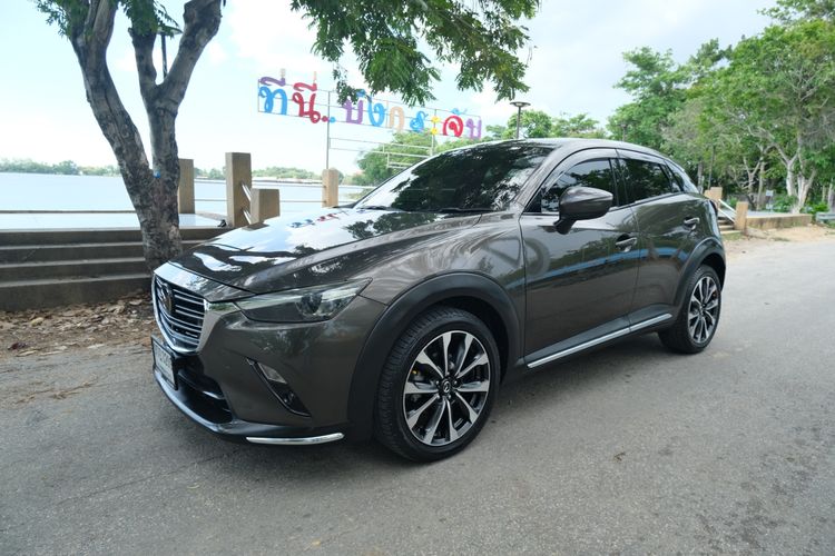 Mazda CX-3 2019 2.0 SP Sedan เบนซิน ไม่ติดแก๊ส เกียร์อัตโนมัติ น้ำตาล รูปที่ 3