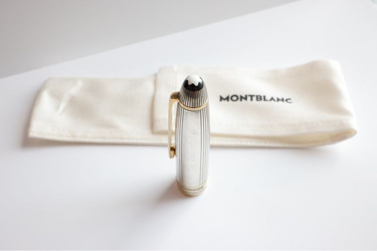 Montblanc Solitaire 146 Sterling Silver Fountain Pen รูปที่ 3