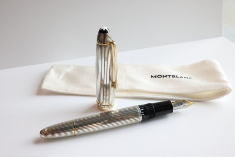 Montblanc Solitaire 146 Sterling Silver Fountain Pen