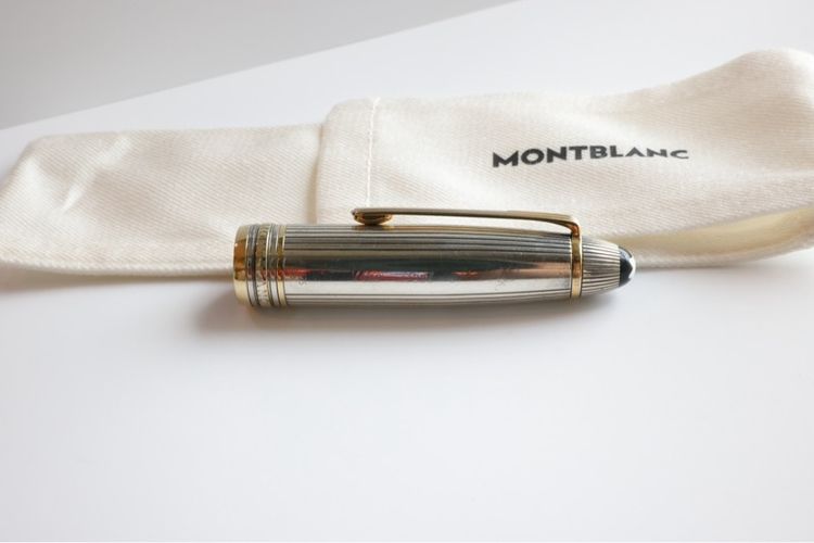 Montblanc Solitaire 146 Sterling Silver Fountain Pen รูปที่ 6