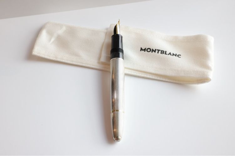 Montblanc Solitaire 146 Sterling Silver Fountain Pen รูปที่ 5
