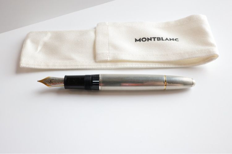 Montblanc Solitaire 146 Sterling Silver Fountain Pen รูปที่ 4