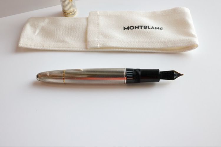 Montblanc Solitaire 146 Sterling Silver Fountain Pen รูปที่ 7