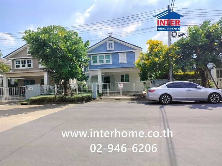 บ้านเดี่ยว 2 ชั้น 55 ตร.ว. หมู่บ้านวิลลาจจิโอ รังสิต-คลอง3 ซอยรังสิตนครนายก68 ถนนรังสิต-นครนายก ถนนคลองสาม เมืองปทุมธานี ปทุมธานี
