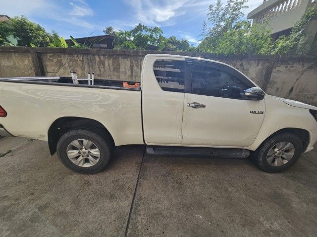 Toyota Hilux Revo 2016 Smart Cab 2.4 Entry Prerunner Pickup ดีเซล ไม่ติดแก๊ส เกียร์อัตโนมัติ ขาว รูปที่ 2