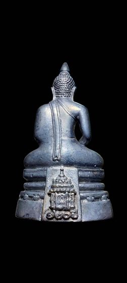 พระพุทธโสธรที่ระลึกกรมศุลกากร 120 ปี เนื้อเงินรมดำ วัดโสธรวราราม รูปที่ 2