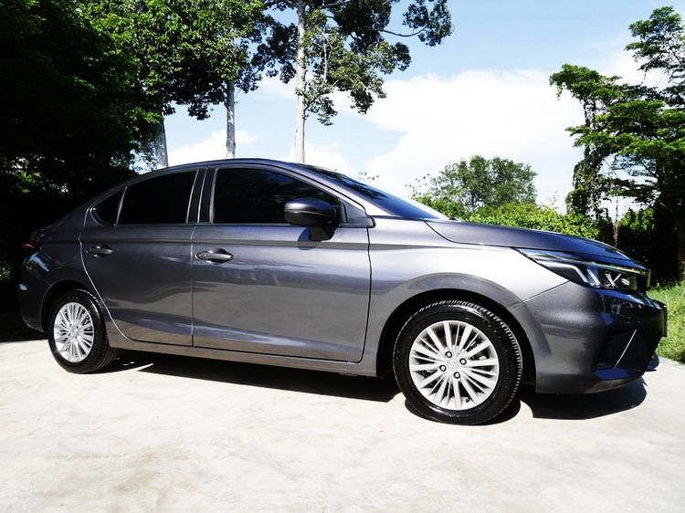 Honda City 2021 1.0 V Sedan เบนซิน ไม่ติดแก๊ส เกียร์อัตโนมัติ เทา รูปที่ 2