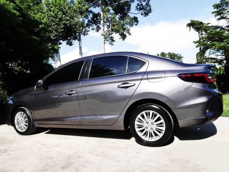 Honda City 2021 1.0 V Sedan เบนซิน ไม่ติดแก๊ส เกียร์อัตโนมัติ เทา รูปที่ 3