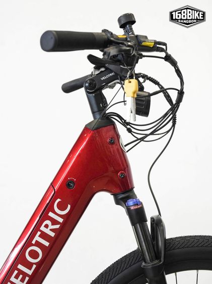 Velotric Discover 1 จักรยานไฟฟ้านำเข้า สีแดง Metallic Red สุดสวย รูปที่ 9