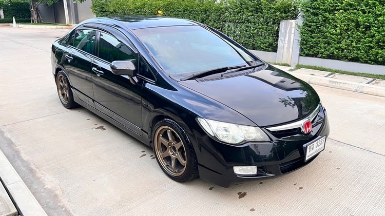 Honda Civic 2007 1.8 S i-VTEC Sedan เบนซิน ไม่ติดแก๊ส เกียร์อัตโนมัติ ดำ รูปที่ 2