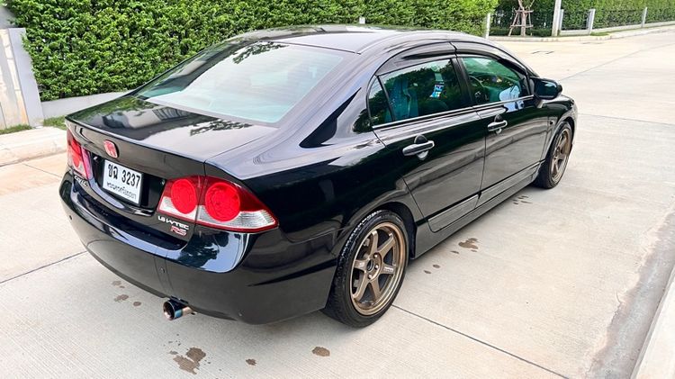 Honda Civic 2007 1.8 S i-VTEC Sedan เบนซิน ไม่ติดแก๊ส เกียร์อัตโนมัติ ดำ รูปที่ 3