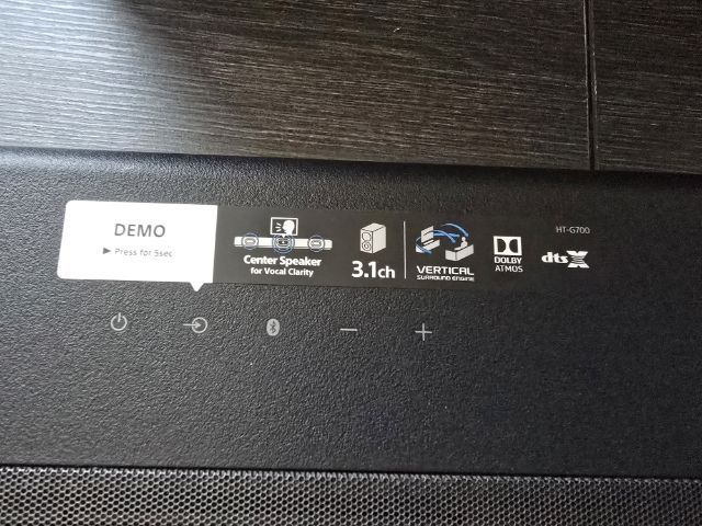 ​ขาย ซาวด์บาร์ Sony HT-G700 มือสอง สภาพสวย เสียงกระหึ่มระดับโรงหนัง (รองรับ Dolby Atmos) รูปที่ 3