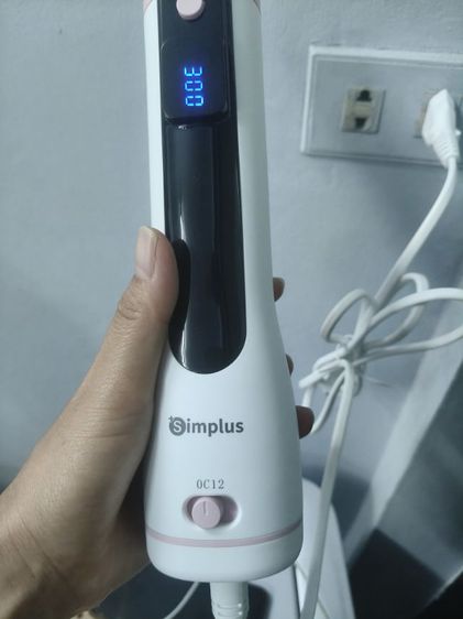 Simplus หวีไดร์ วอลลุ่ม ยืดตรง ม้วนลอนคลาย ของใหม่แค่ลองไม่ได้ใช้งาน อุปกรณ์ครบ มีเก็บเงินปลายทางค่ะ รูปที่ 6