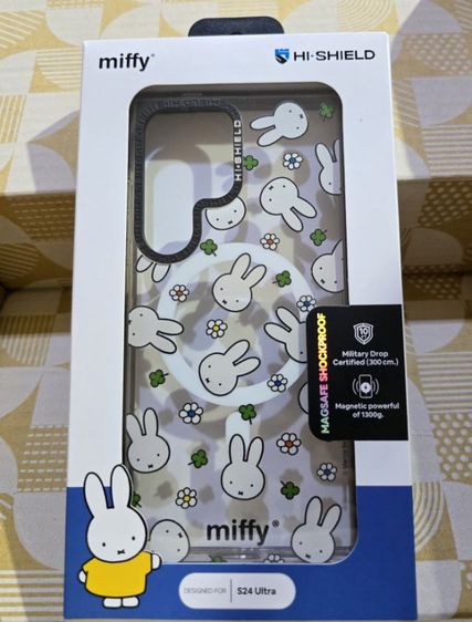 เคส Hi shield Miffy ของแท้มือสอง โทรศัพท์ samsung S24 ultra รูปที่ 2