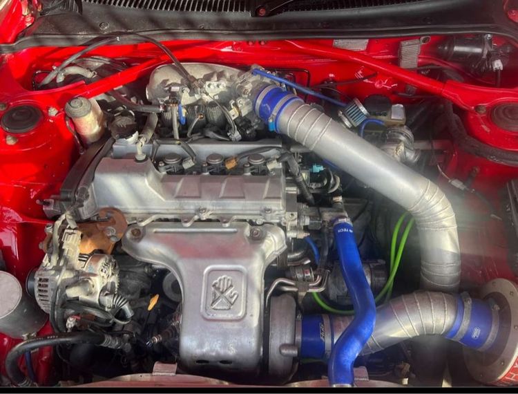 Toyota Celica 1993 2.2 Sedan เบนซิน ไม่ติดแก๊ส เกียร์อัตโนมัติ แดง รูปที่ 2