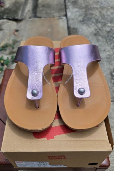 รองเท้า Fitflop ของแท้ รุ่น Iqushion Metallic-Leather เบอร์ US6 รูปที่ 3