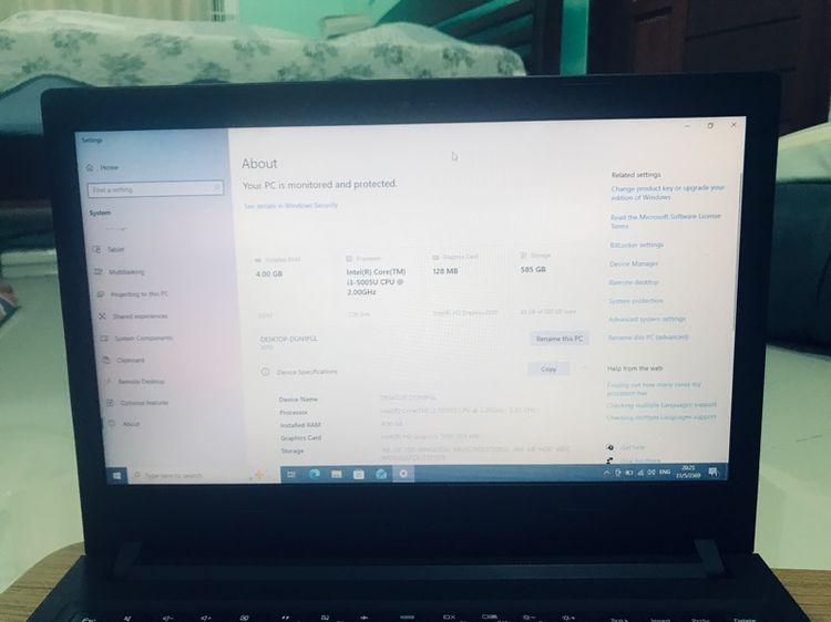 Lenovo ideapad 100-ibd i3 RAM4GB SSD120GBHDD500GB เตรื่องพร้อมใช้ รูปที่ 2