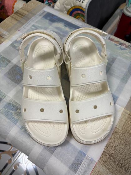 รองเท้าแตะแบบลำลอง อื่นๆ UK 5.5 | EU 38 2/3 | US 7 ขาว รองเท้าลำลอง Crocs Classic Hiker Xscape Sandal ไซส์M5W7เท้า 38