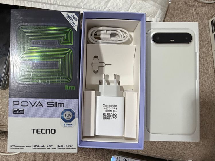 ยี่ห้ออื่นๆ 256 GB Tecno pova slim 5g 