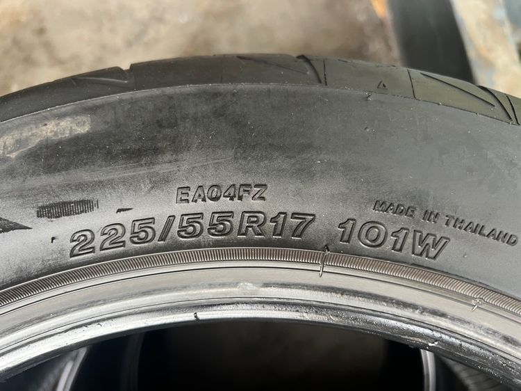 ยาง Bridgestone Re004 225 55 17 เส้น 500 บาท สภาพดี รูปที่ 5